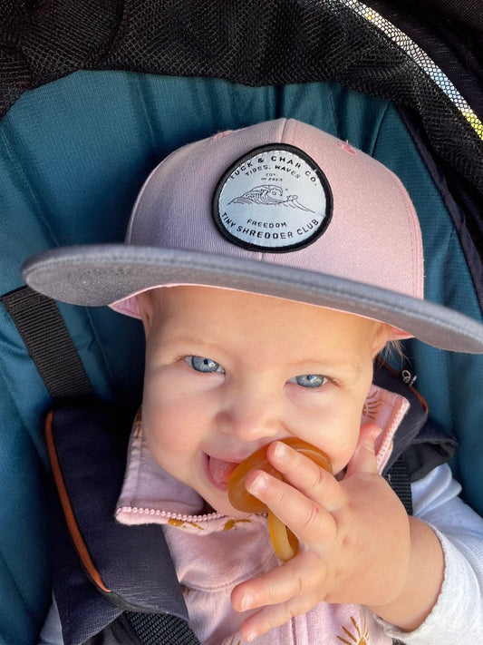 Tiny Shredder Club Snapback - Pink Toddler