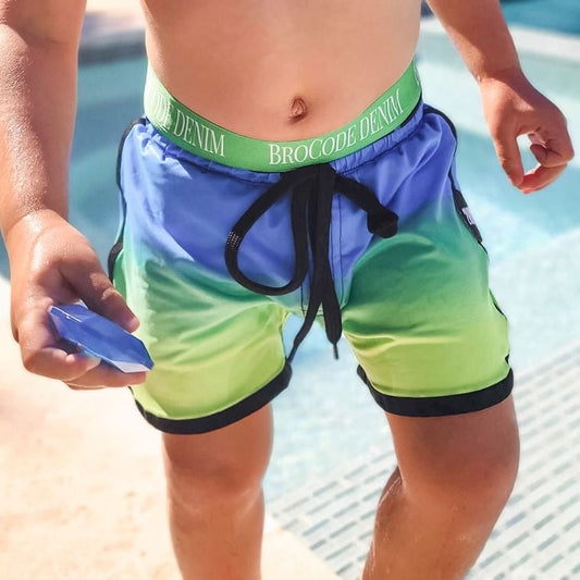 Neon Swim Trunks