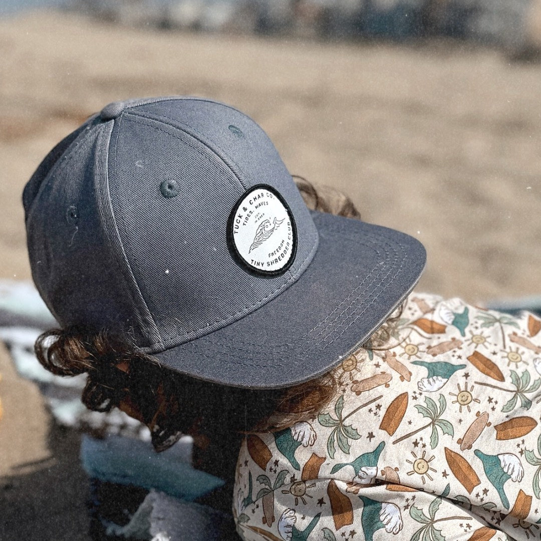 Tiny Shredder Club Snapback - Dusk Navy Youth