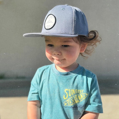 Tiny Shredder Club Snapback - Dusk Navy Youth