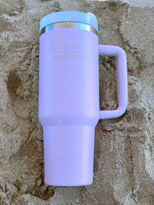 40oz Tides, Waves, Freedom Tumbler