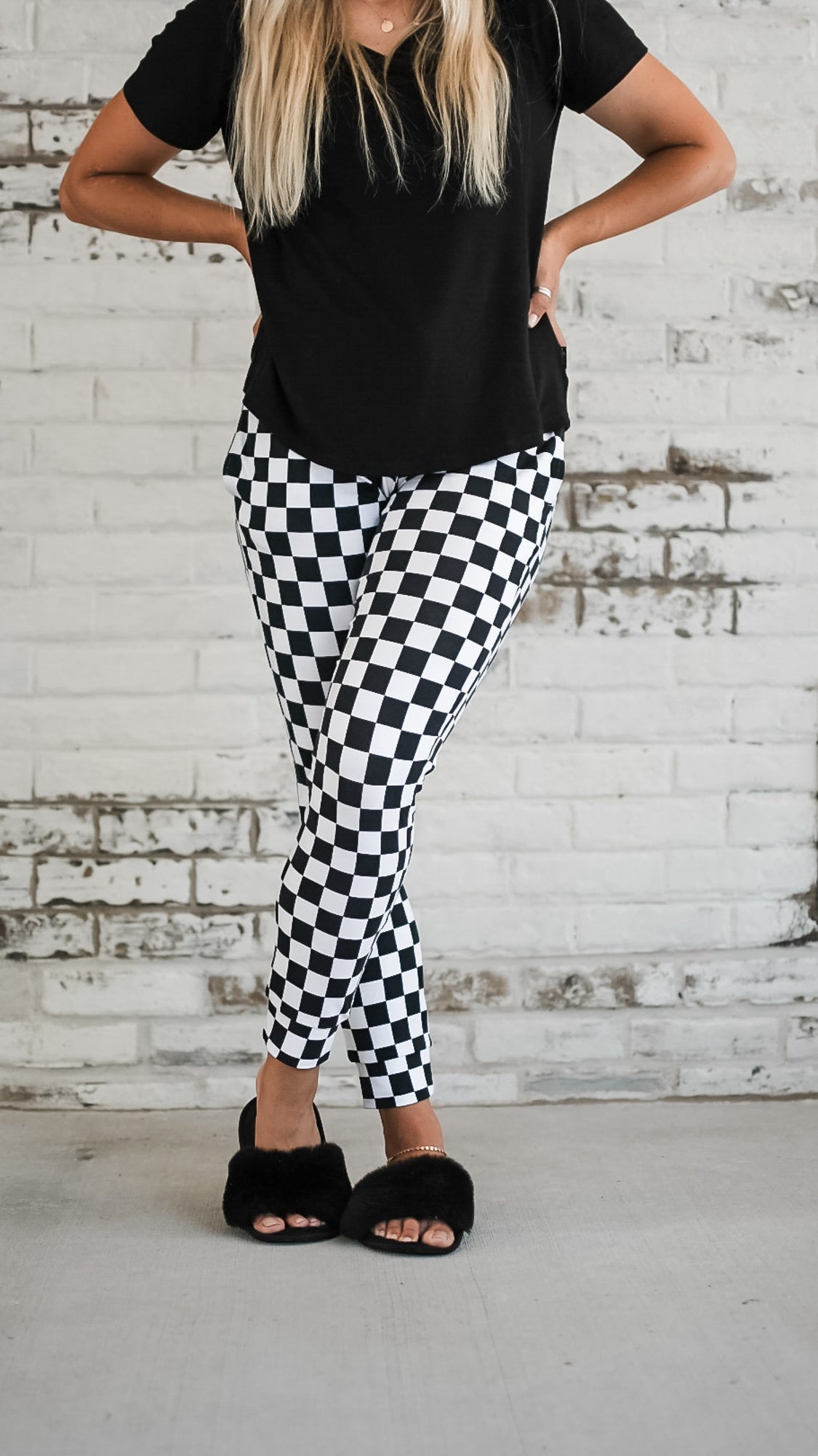 MAMA JOGGERS- B+W Check