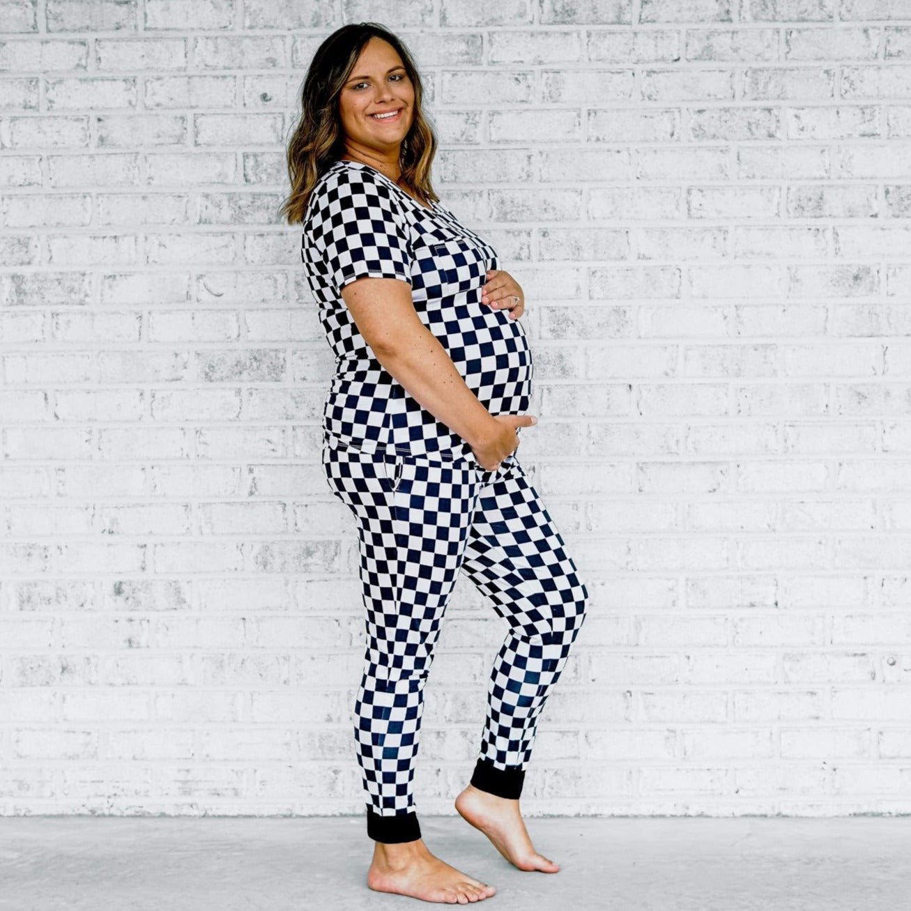 MAMA JOGGERS- B+W Check