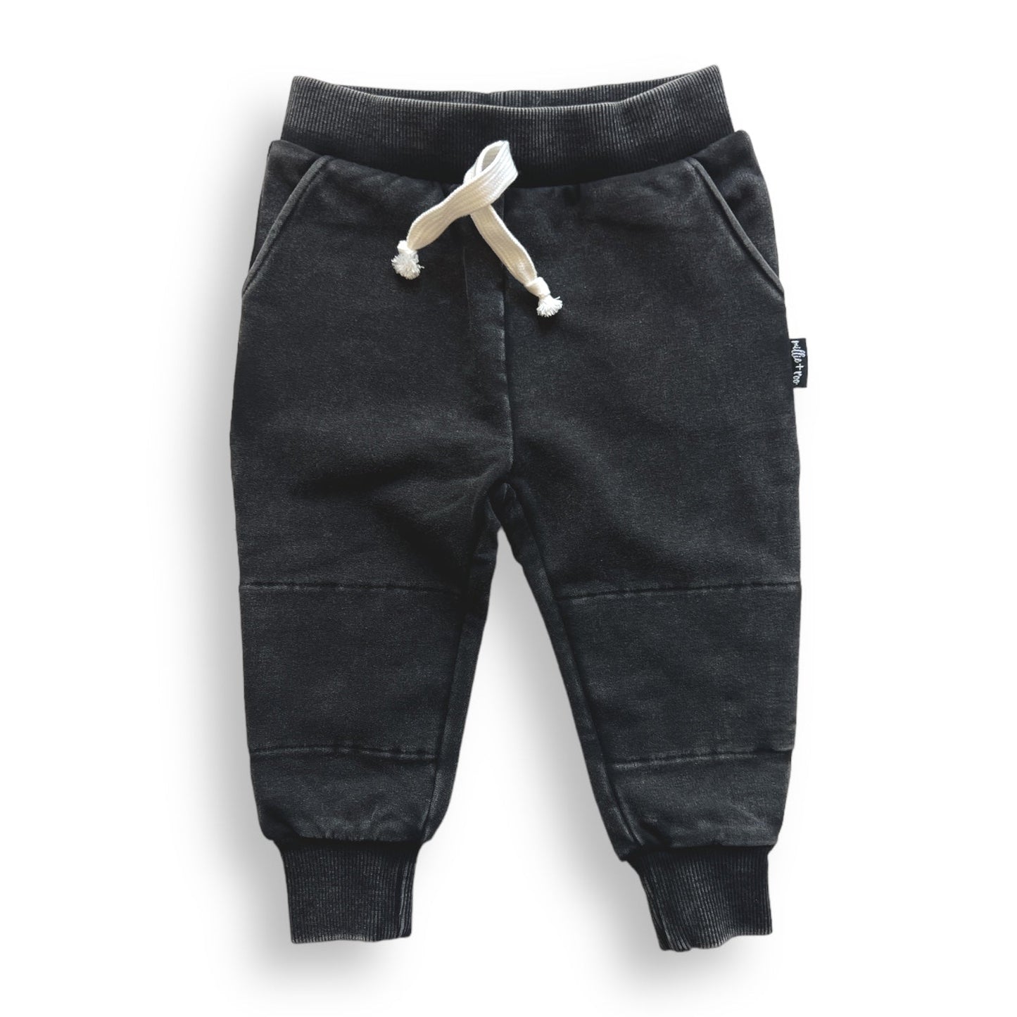 JOGGERS- Midnight Snow Wash French Terry