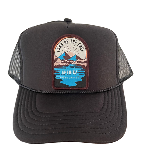 Land of the Free Trucker Hat